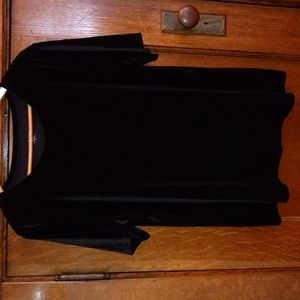 Loft Outlet Faux Velvet Top